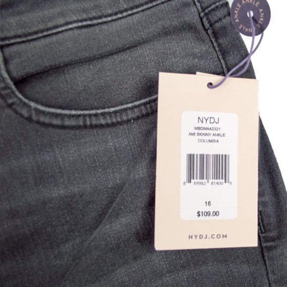 NYDJ Ami Ankle Skinny Jeans In Columbia 16 - Picture 11 of 13